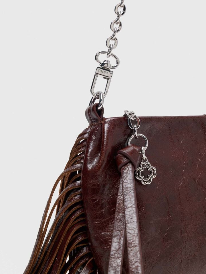 Pochette Miss M pouch en cuir vernis