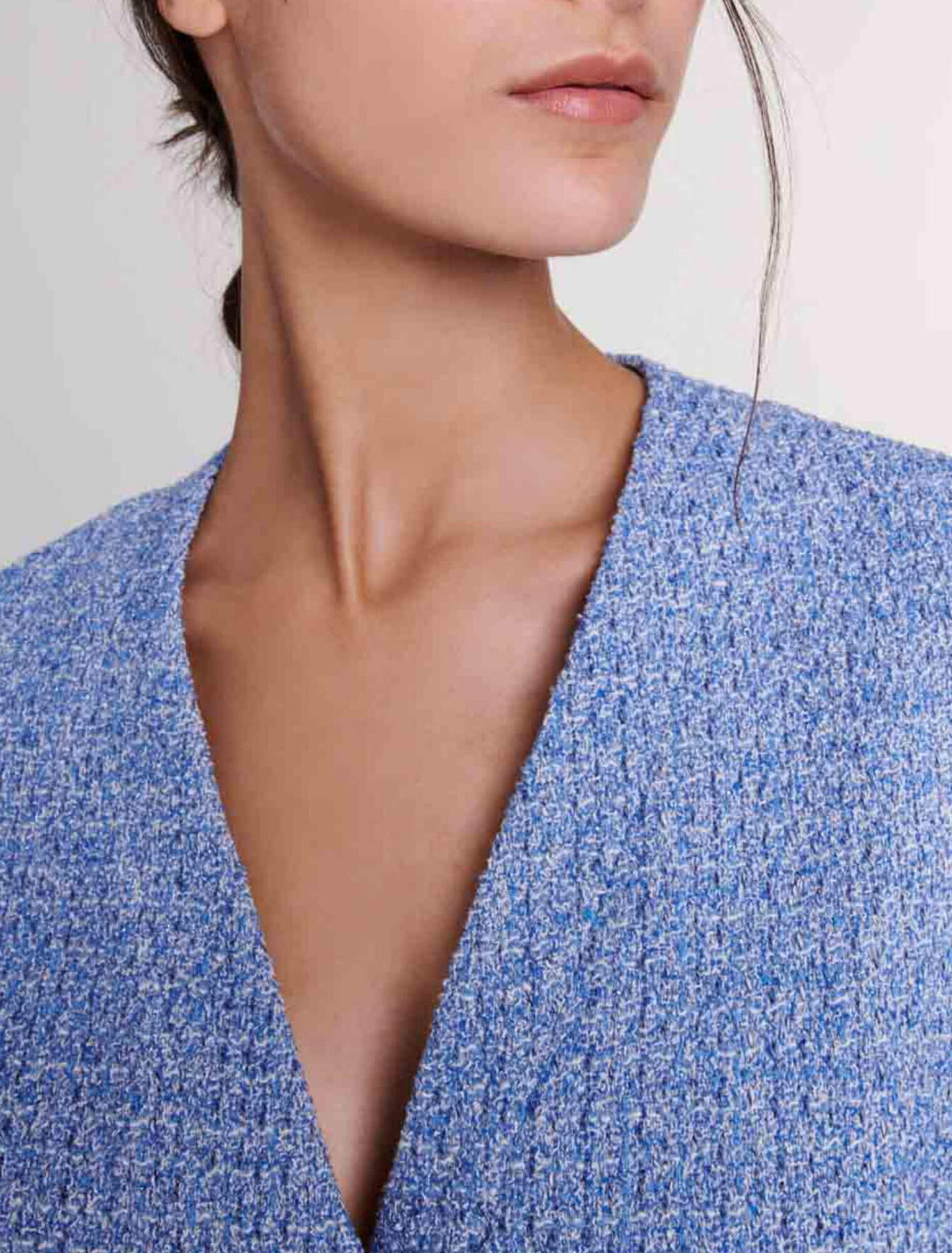 Robe courte en tweed