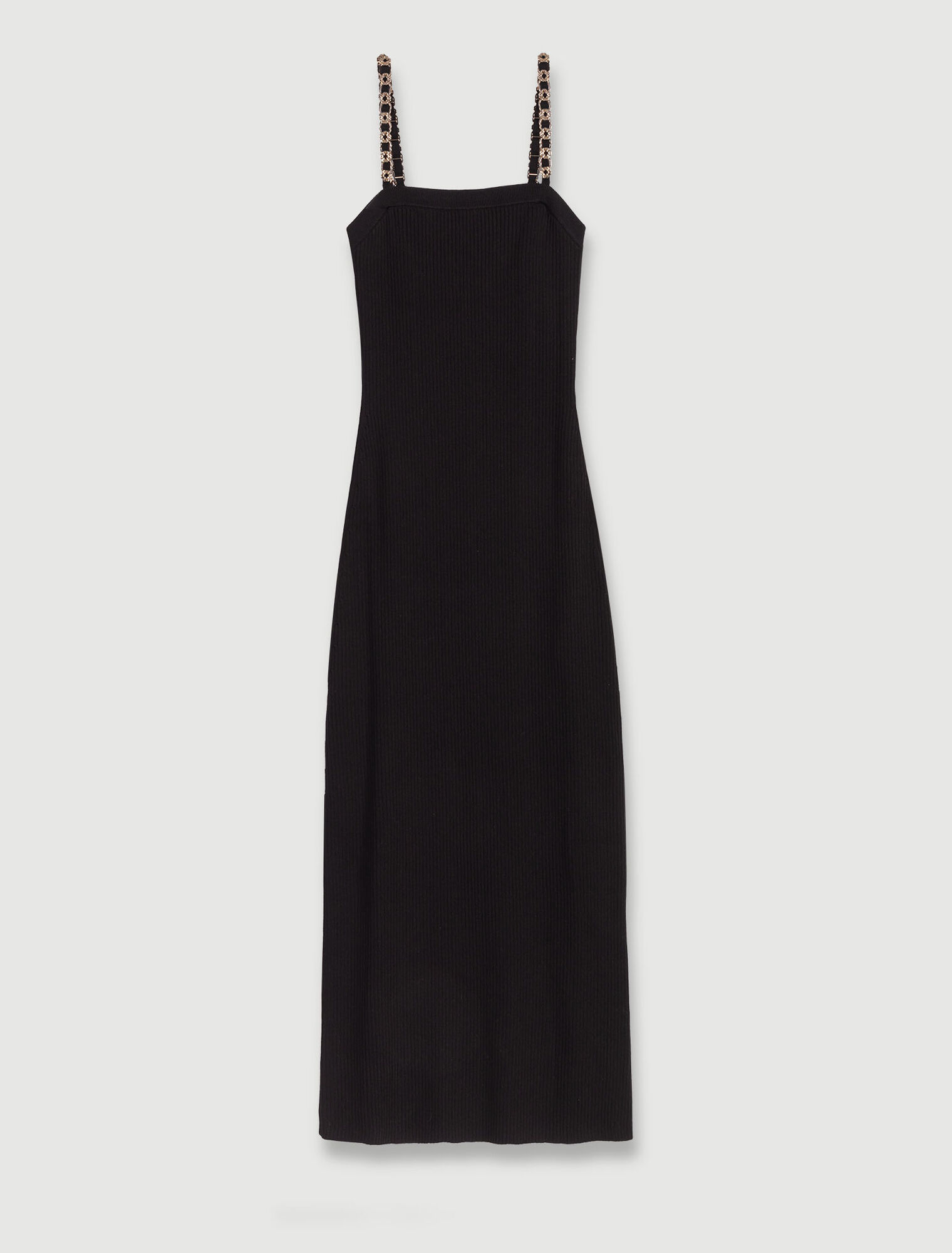 Robe longue en maille