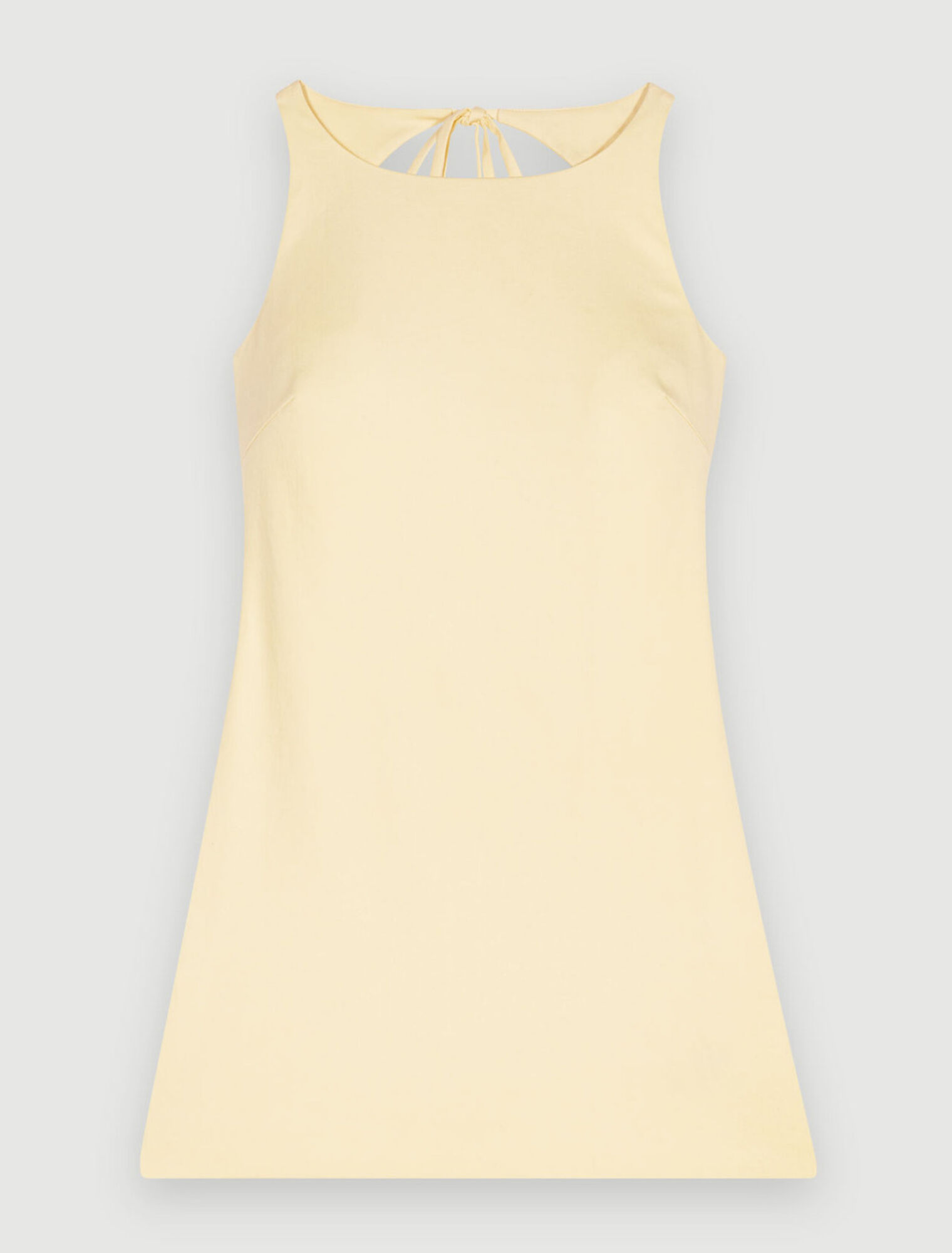 Robe courte droite