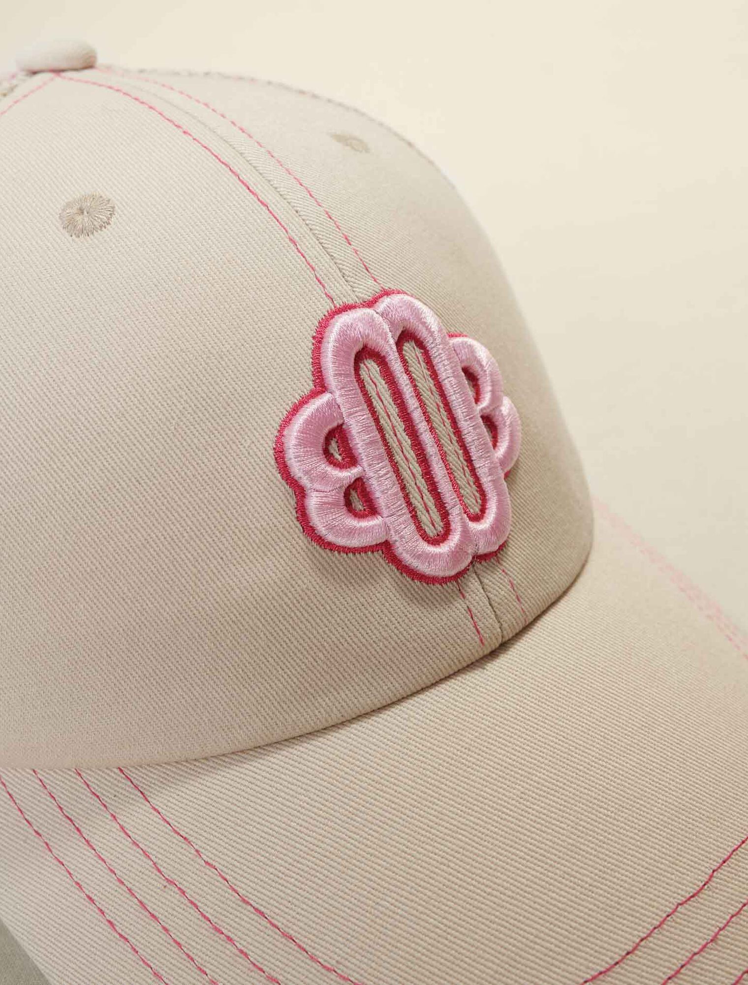 Casquette en coton à logo Clover