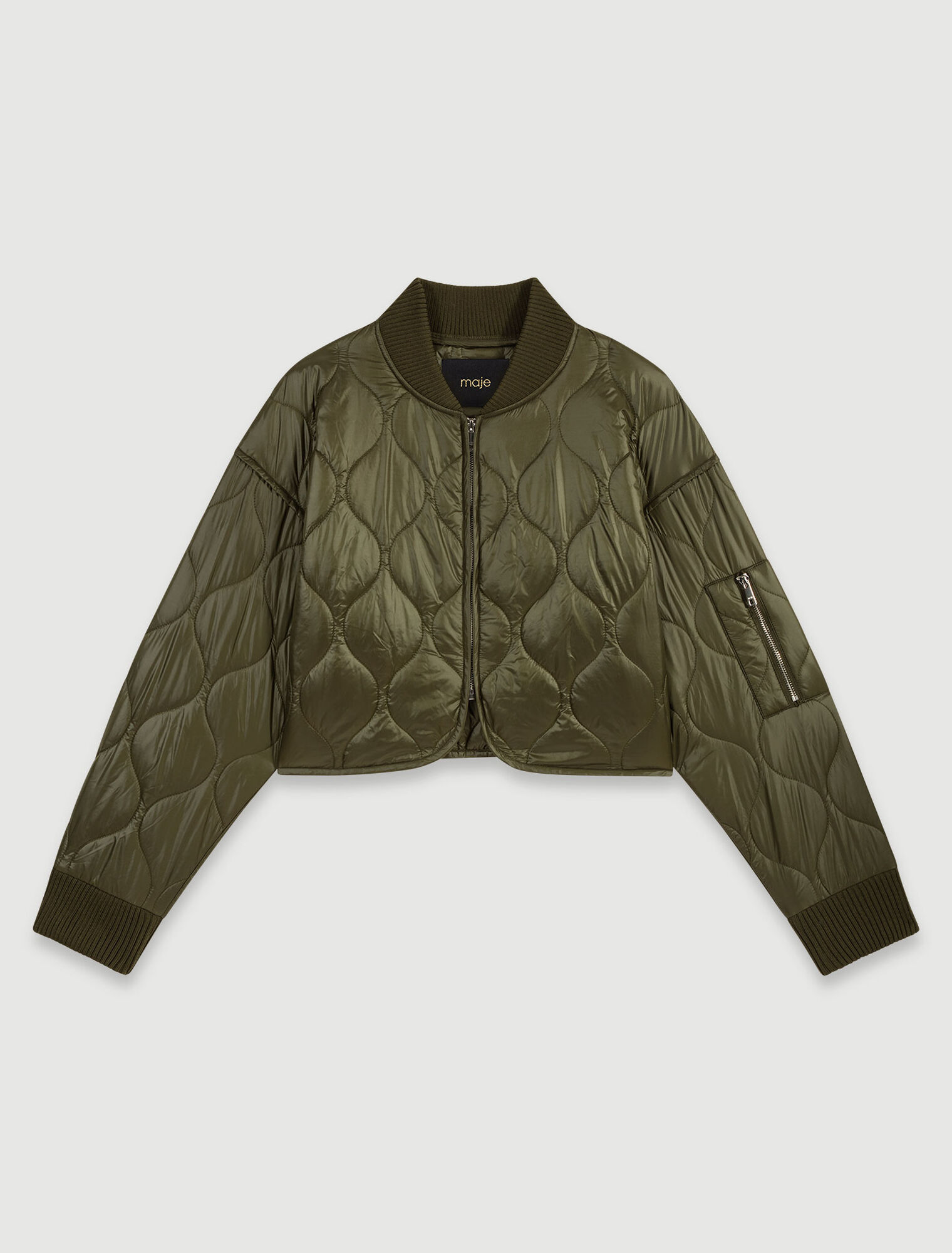 Blouson court matelassé