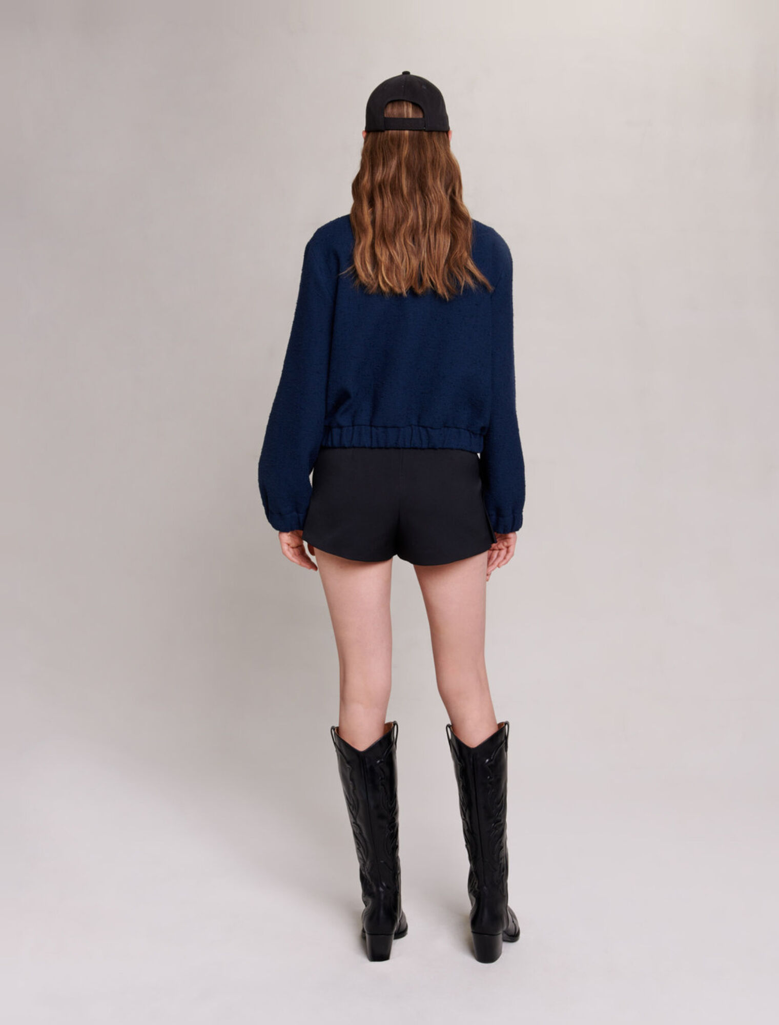 Blouson bomber court