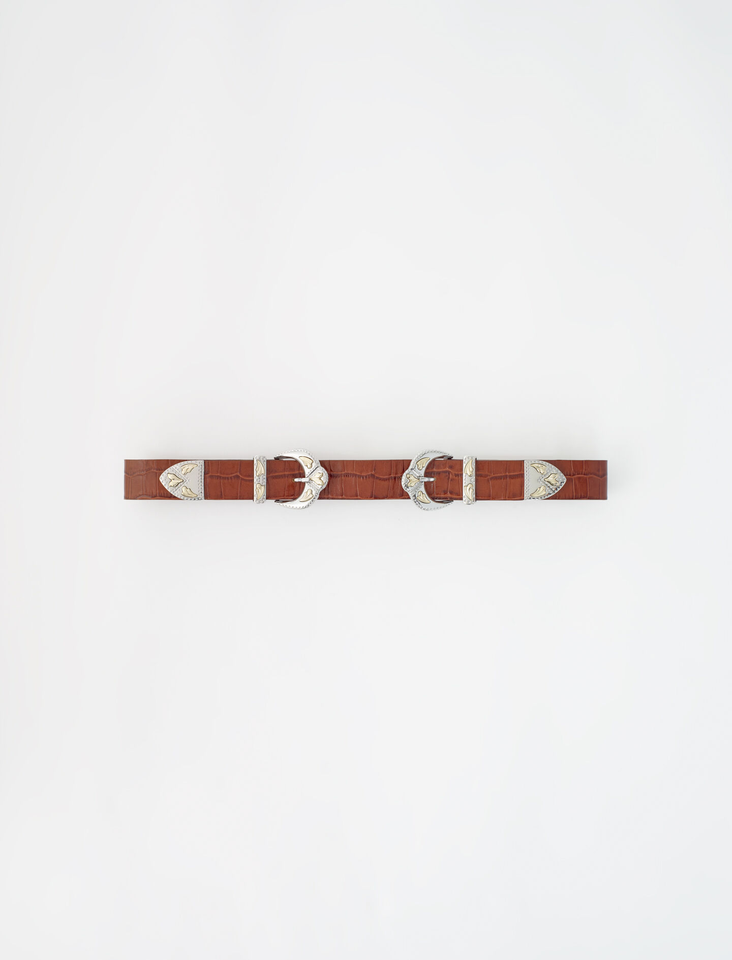 Maje ceinture double boucle online