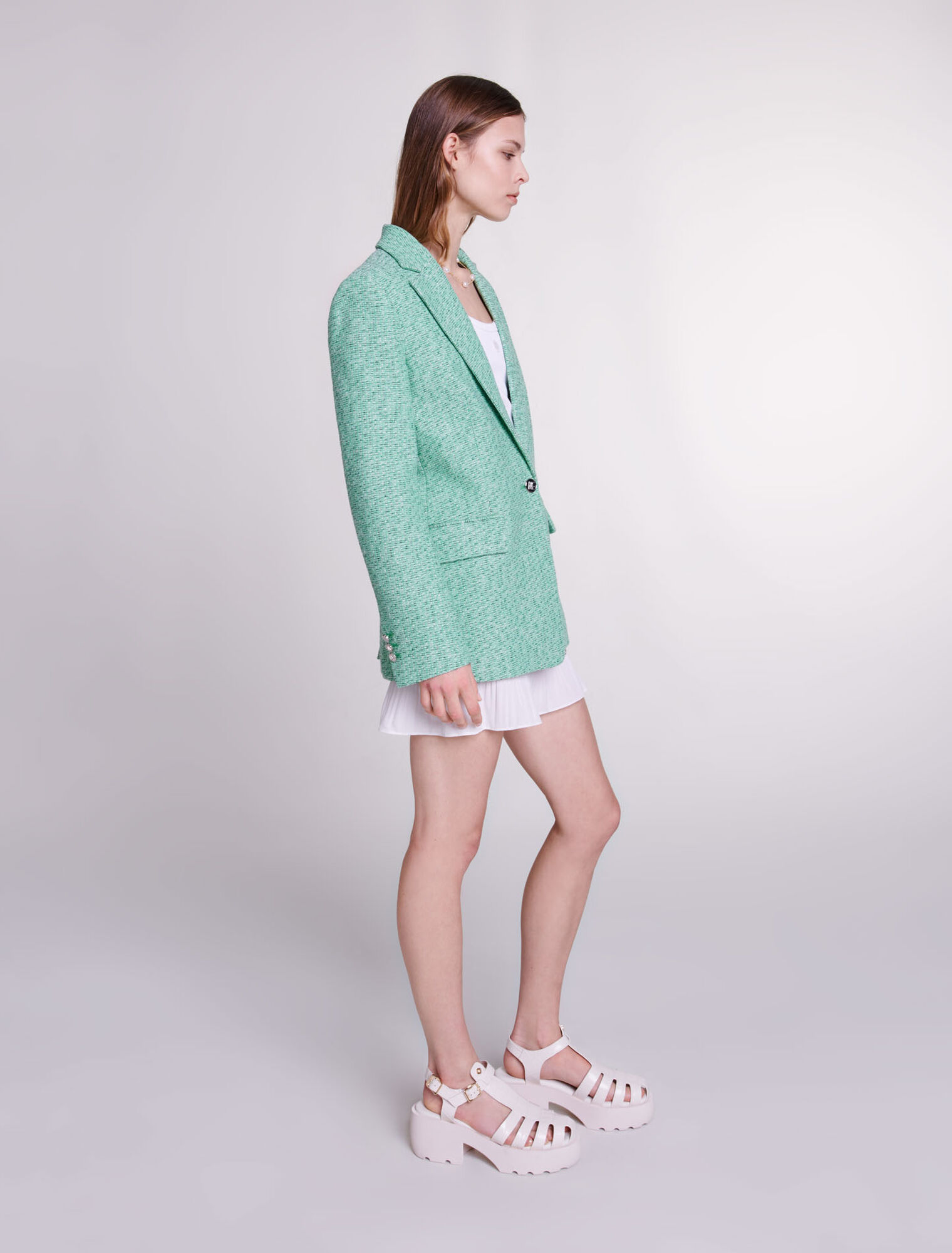 Veste en tweed