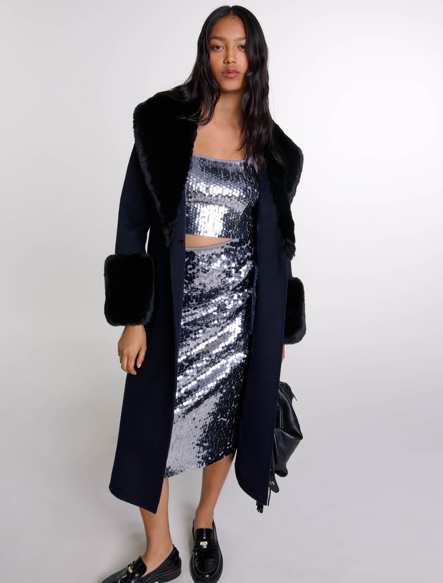 Manteau en double face