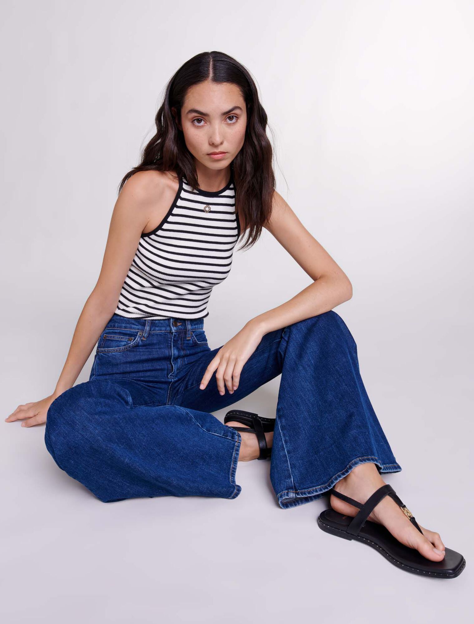 Flared jeans