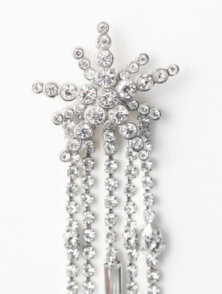 Star strass-earings