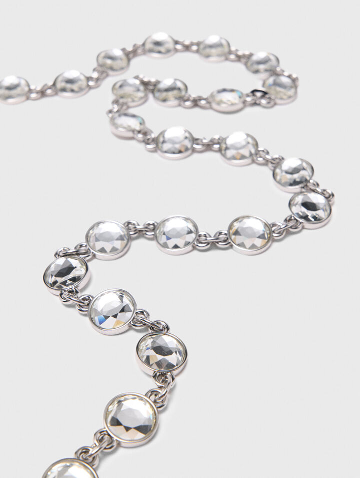 Ceinture chaine à strass