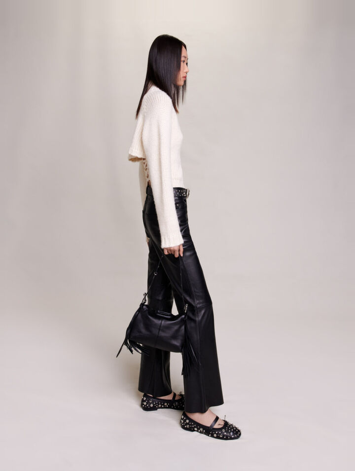 Pantalon en cuir