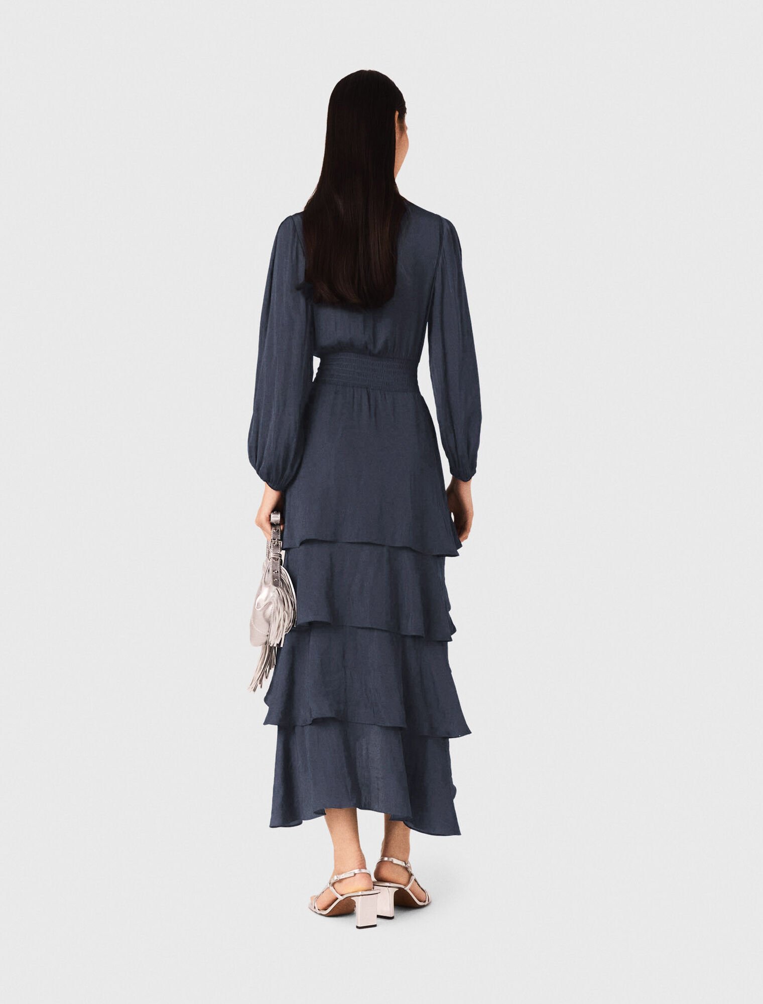 Robe courte en maille