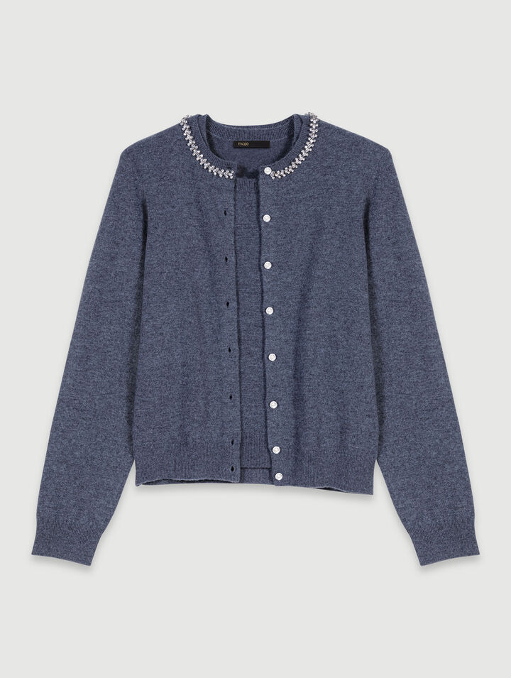 Cardigan 2-en-1 en cachemire