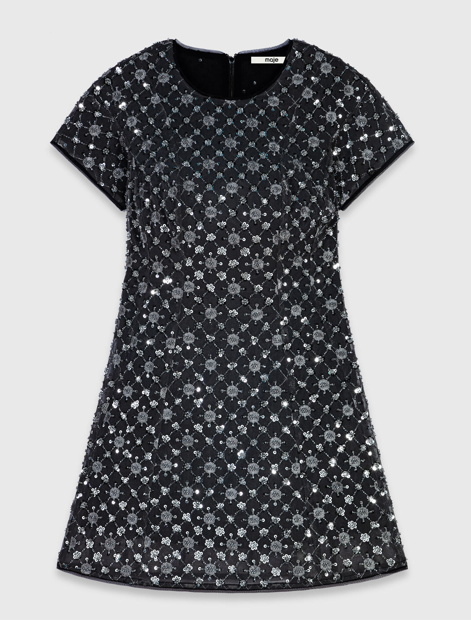 Short rhinestone dress