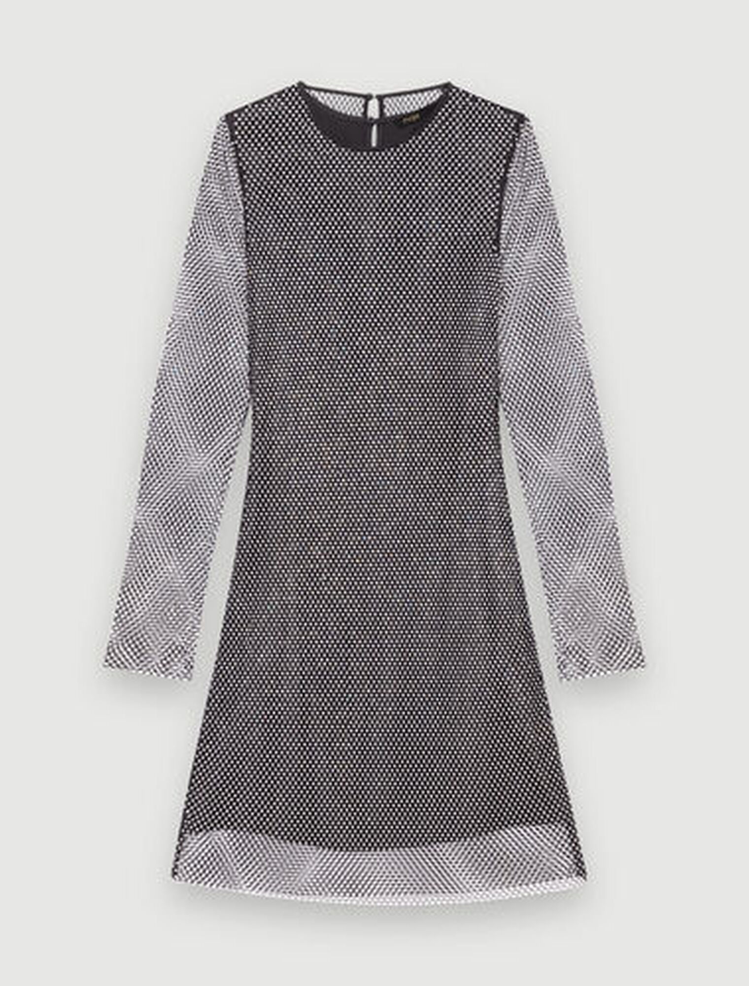 Robe courte ornée de strass