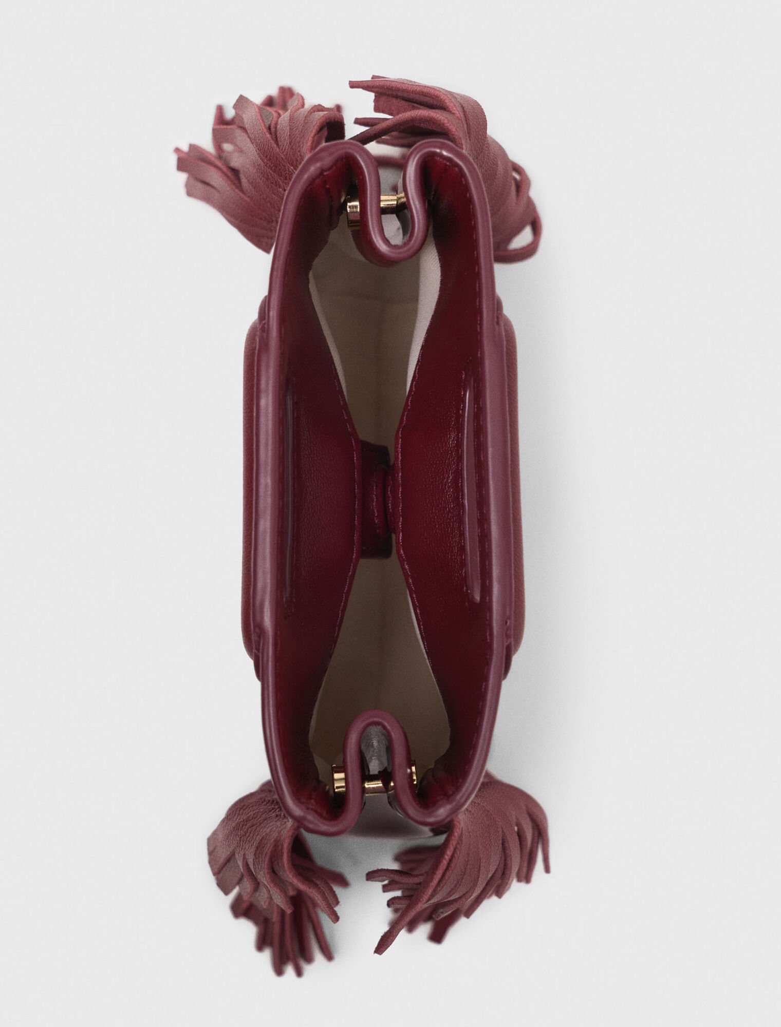 Sac M Mini en cuir verni