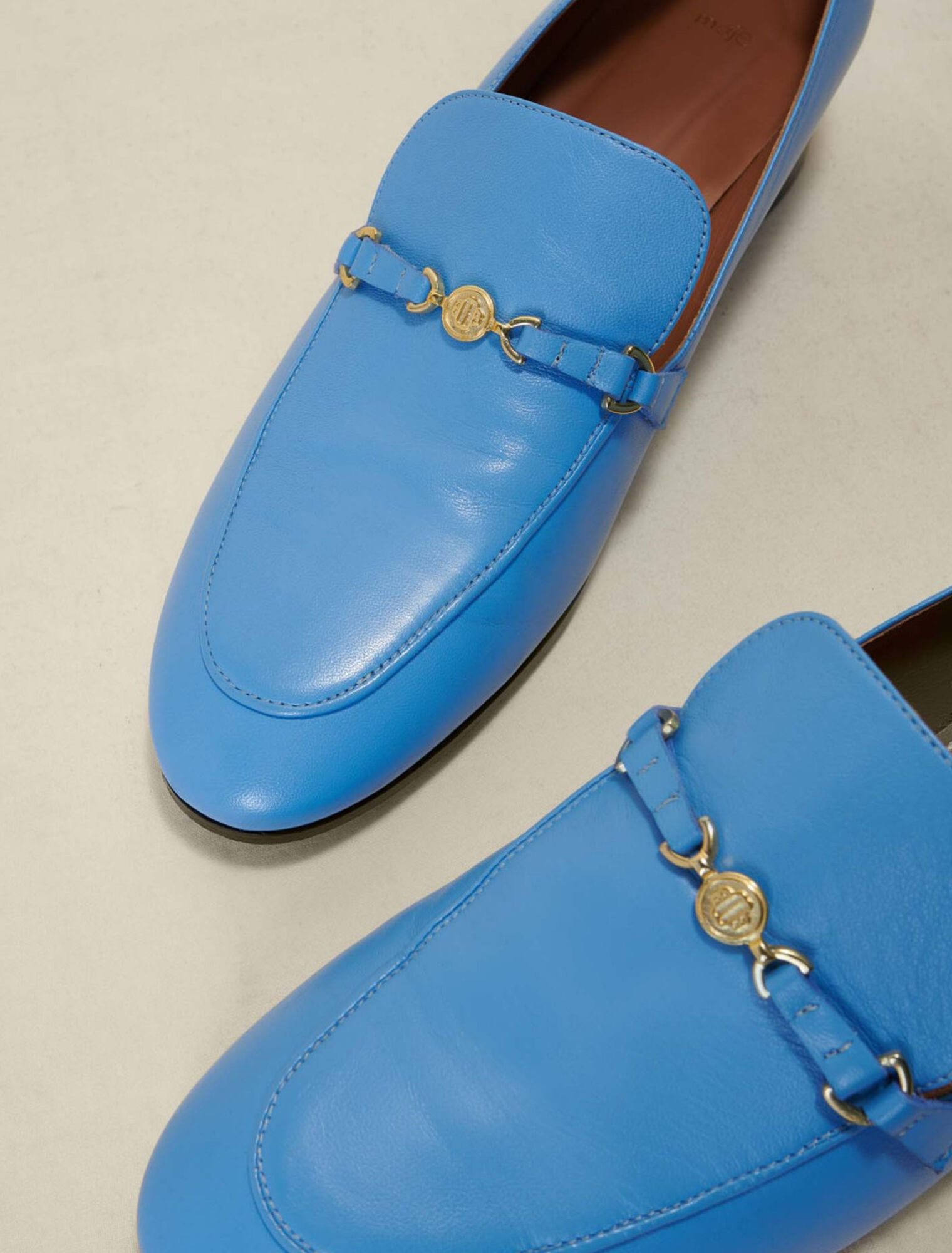 Mocassins en cuir