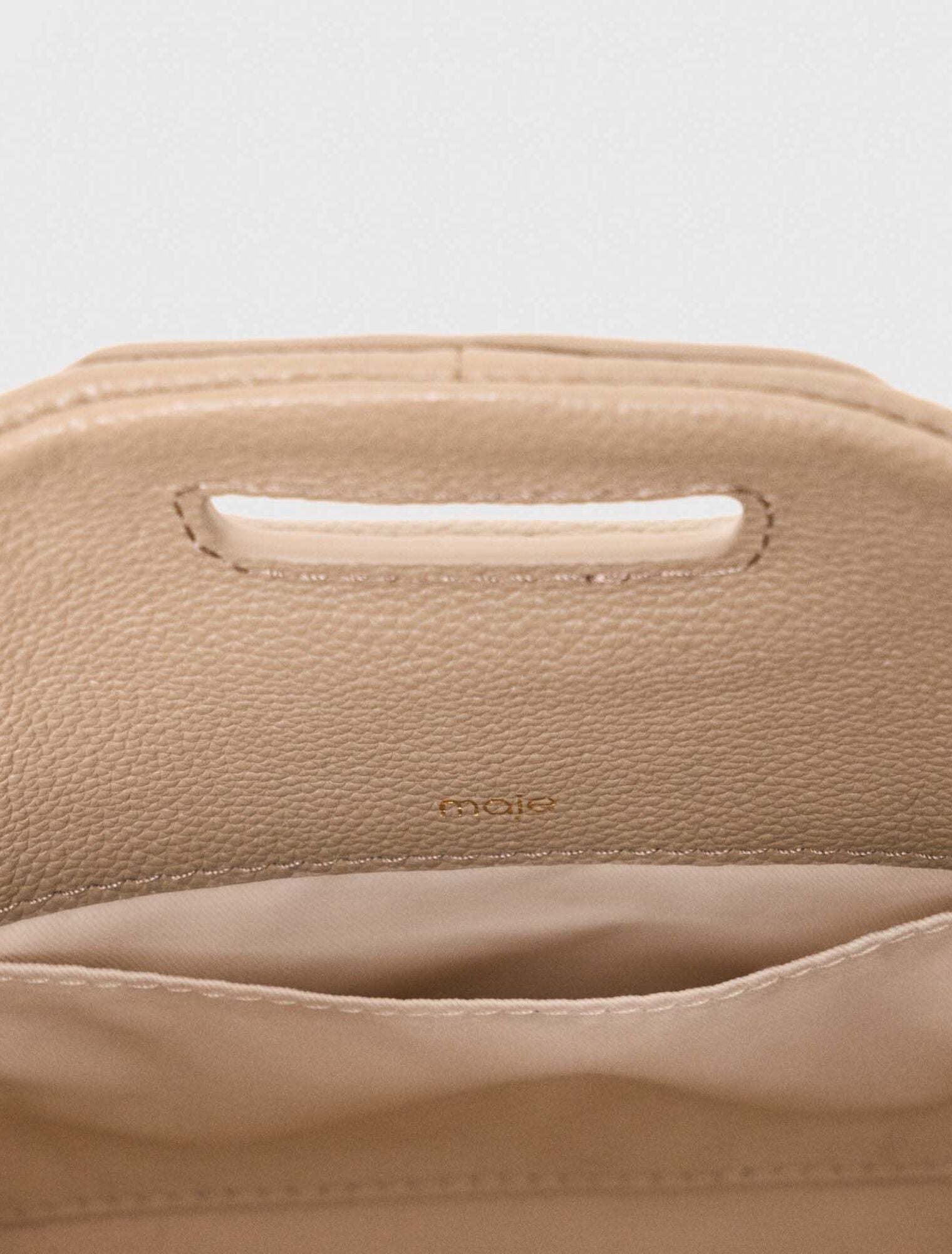 Sac Miss M mini en cuir grain&eacute;