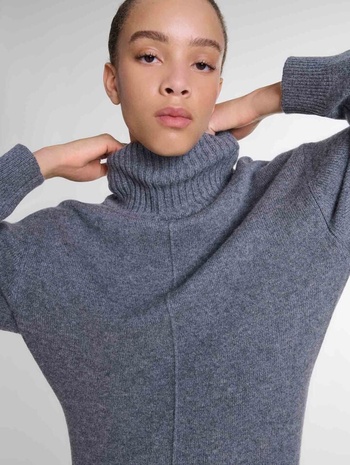 Robe longue en maille