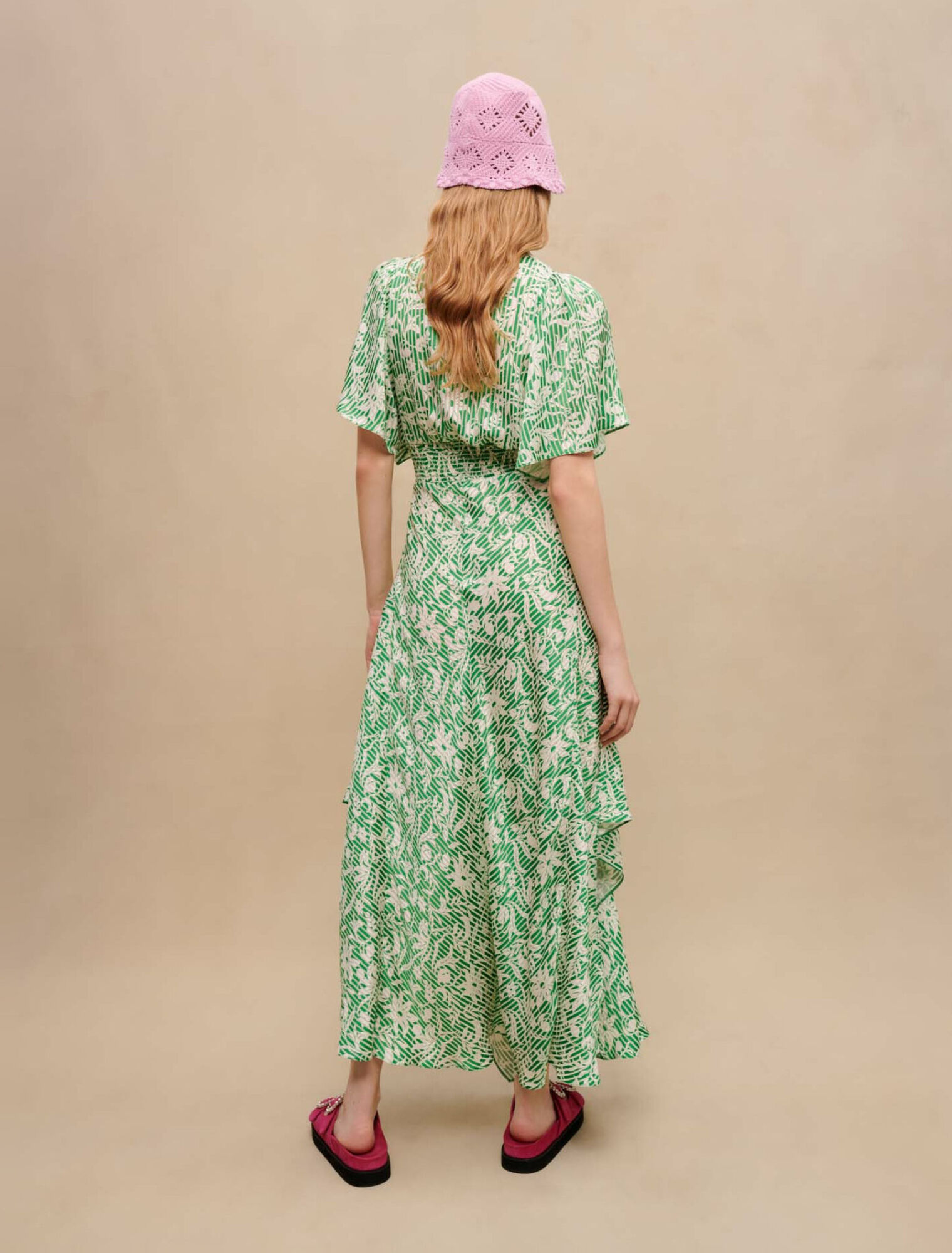 Long asymmetric dress