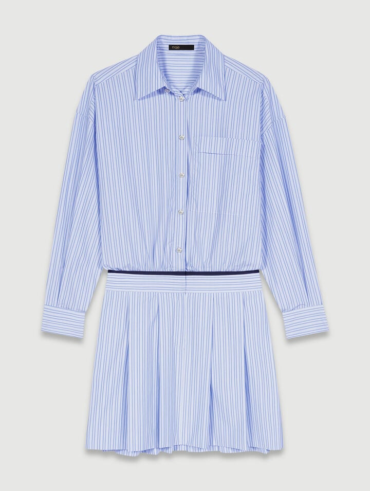 Robe chemise courte