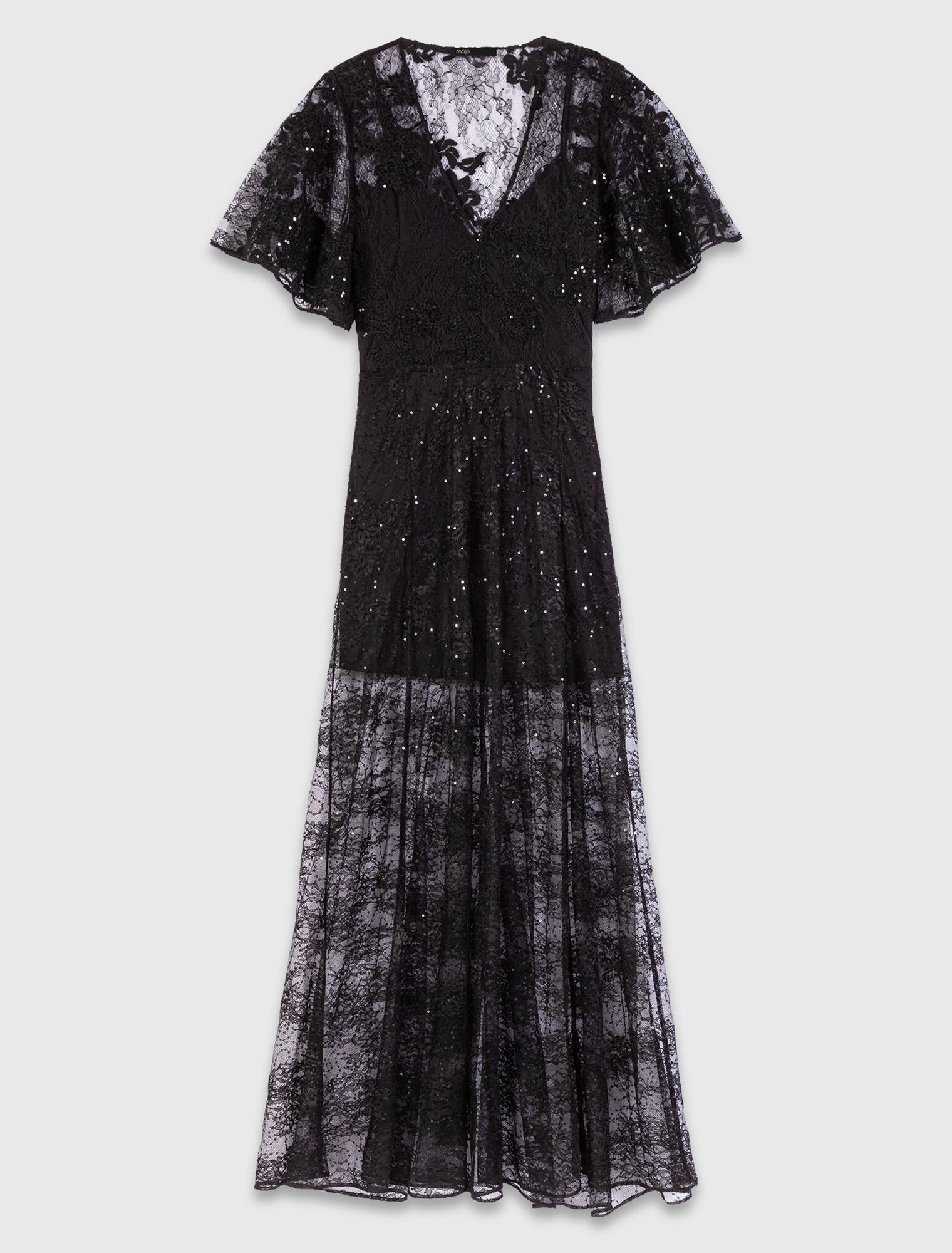 Robe longue en dentelle Robe longue en dentelle