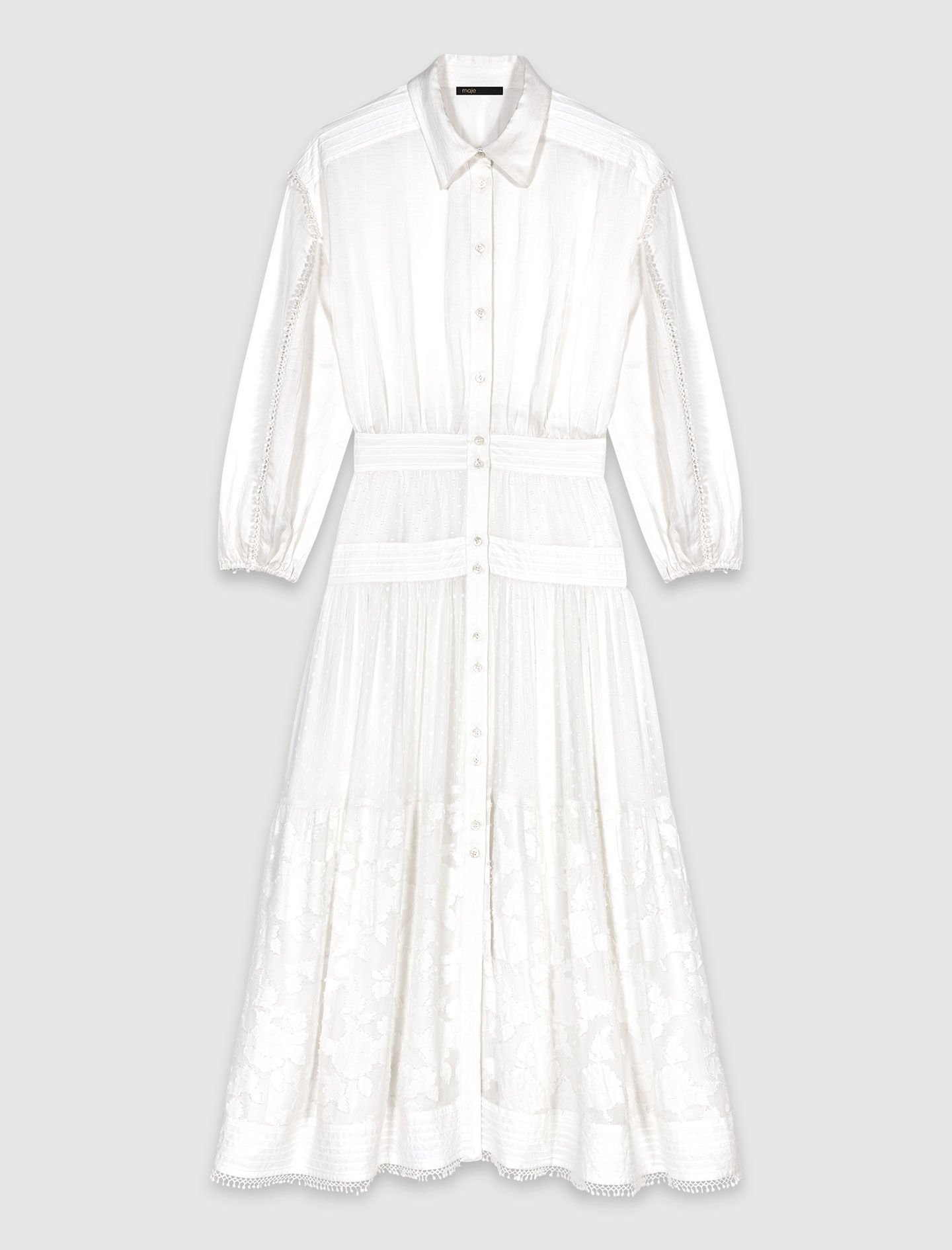 Robe rossignol maje blanche cheap
