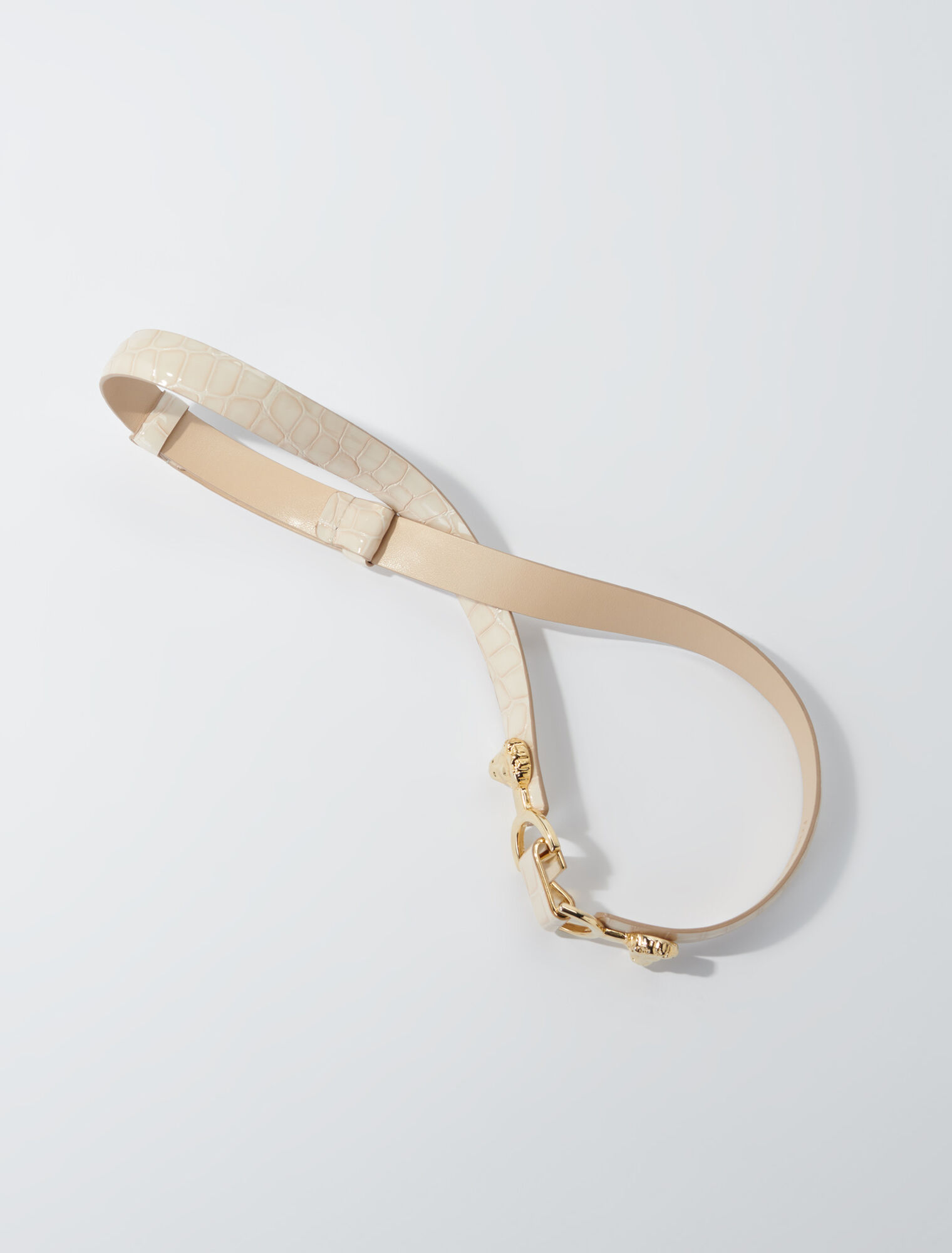 Ceinture en cuir glossy Clover
