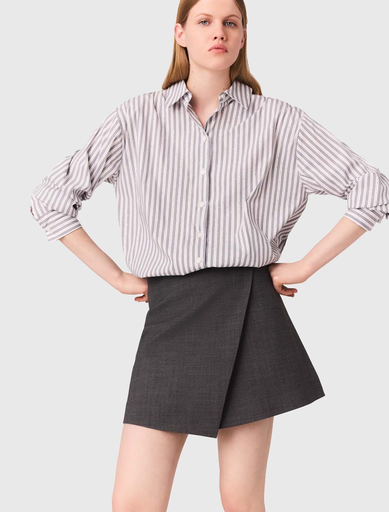 Robe 2-en-1 en coton strassé