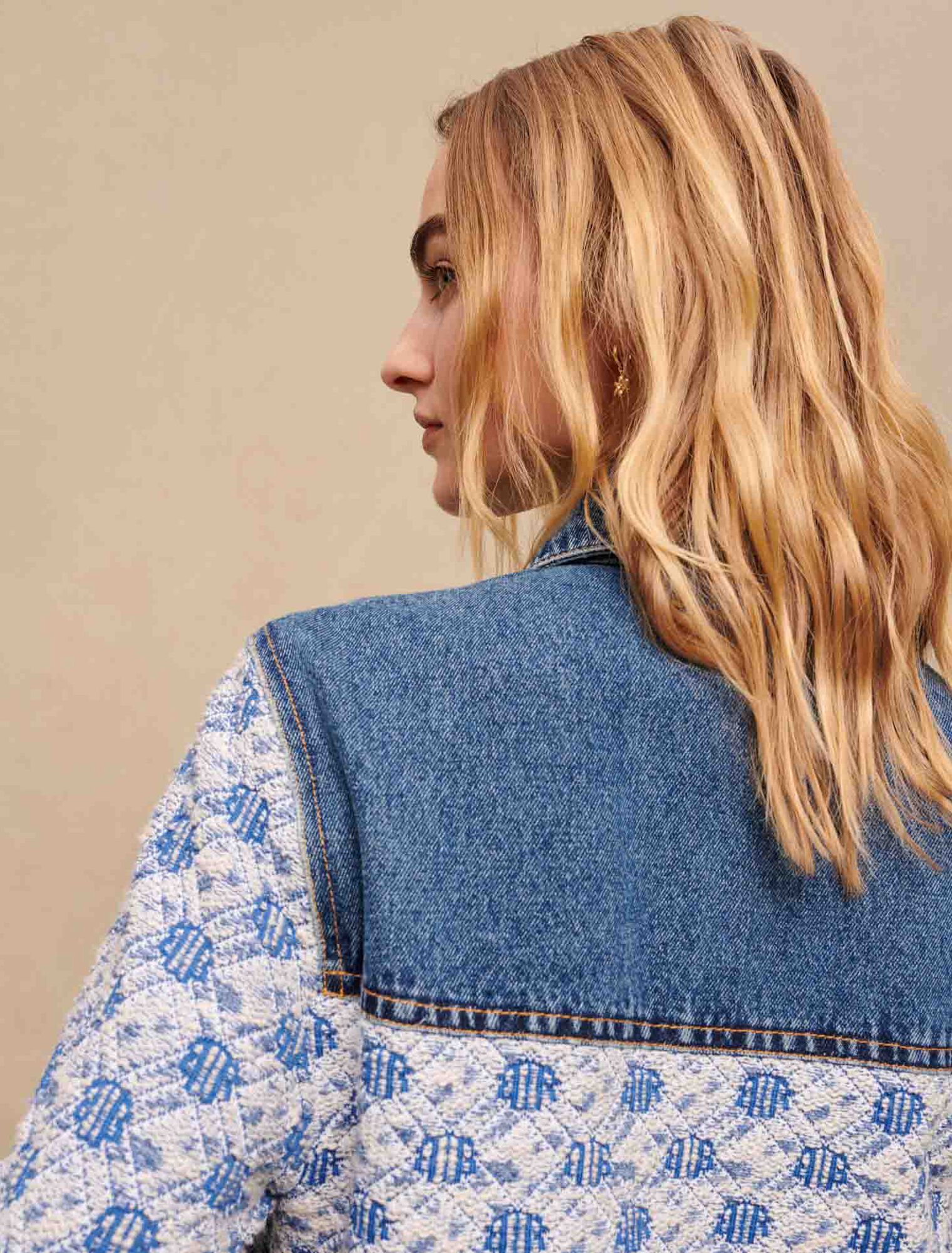 Blouson en jean court