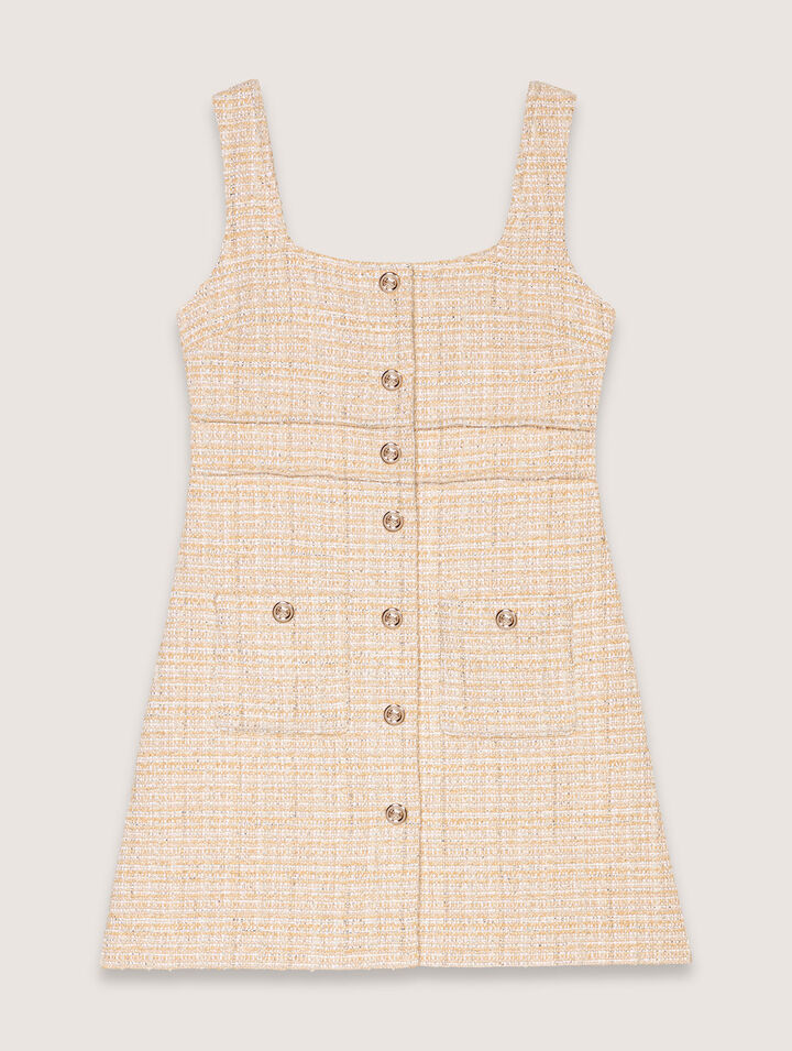 Short tweed dress