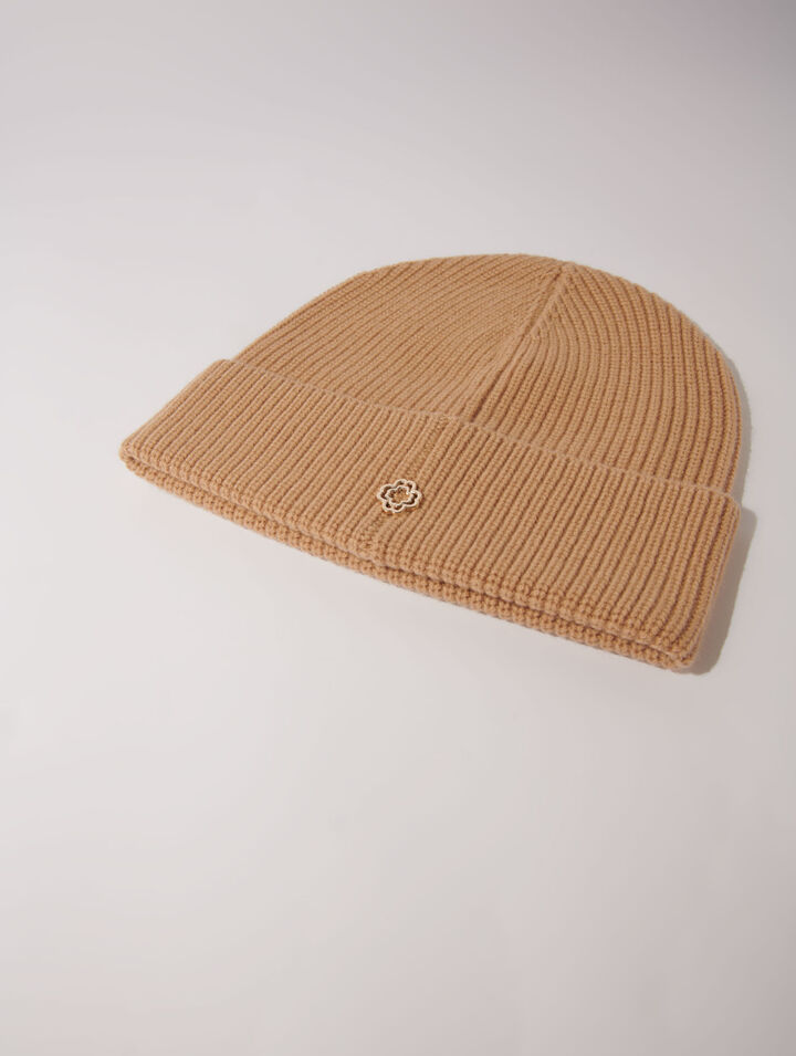 Bonnet en laine et cachemire