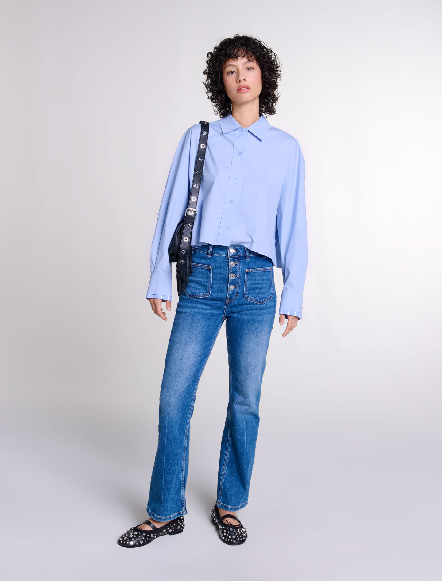 Maje jeans sale hot sale