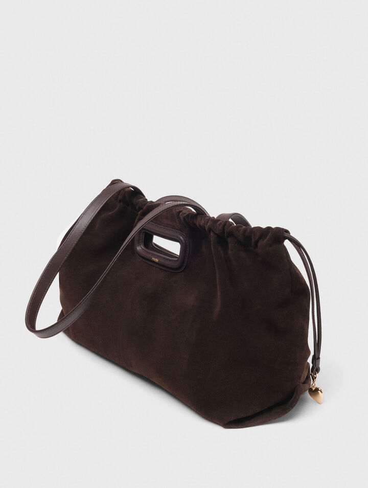 Suede Milpli tote bag
