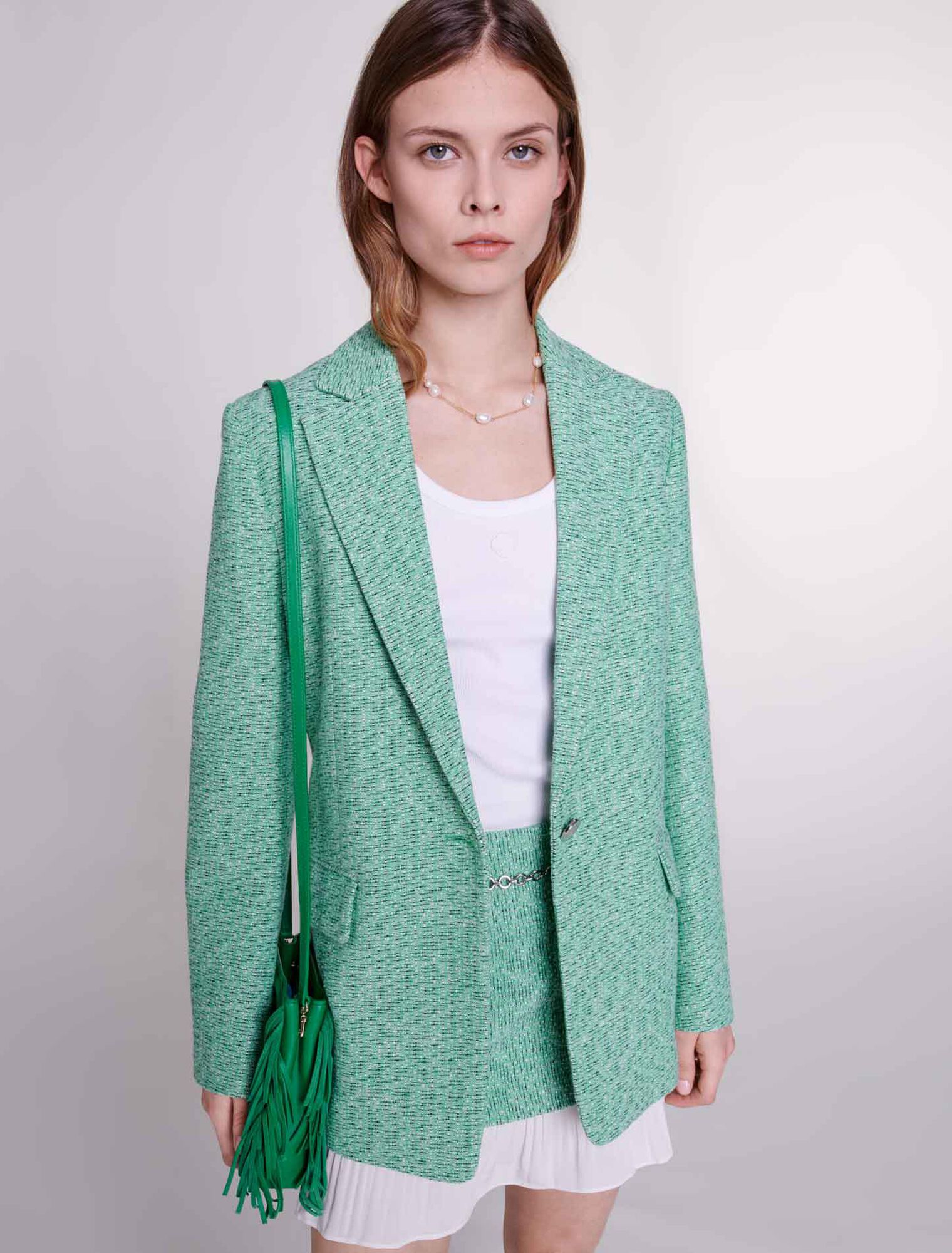 Veste en tweed