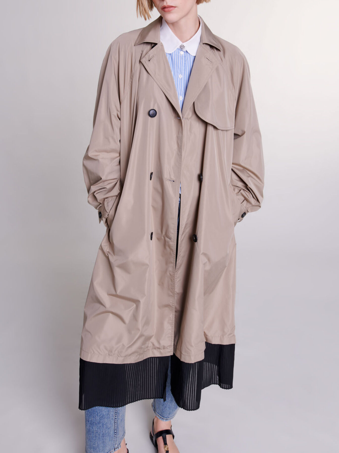 ジャケット・アウター maison celon mulch trench coat dress maison celon mulch trench coat dress - ジャケット・アウター最低 価格