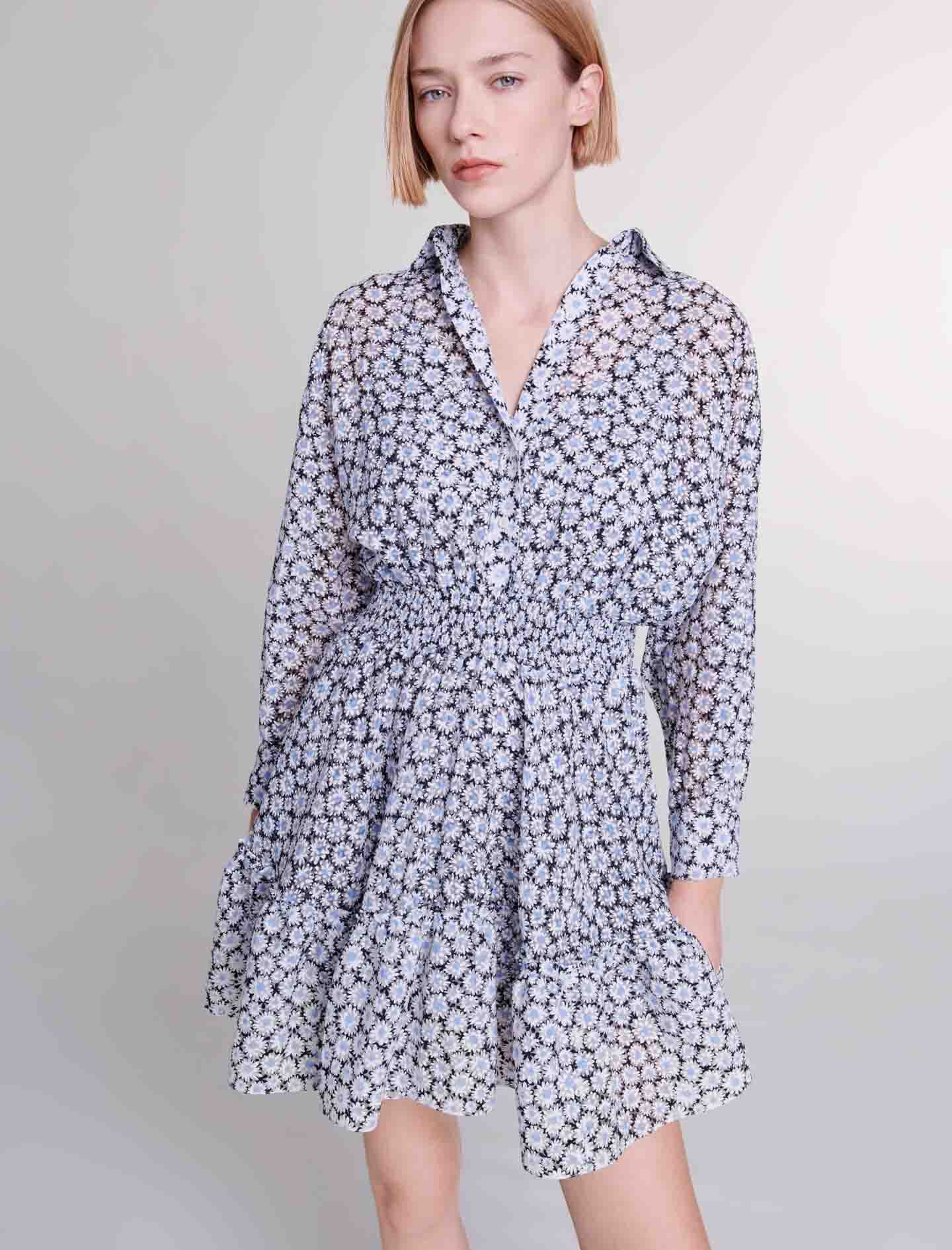 Maje robe marguerite 2025