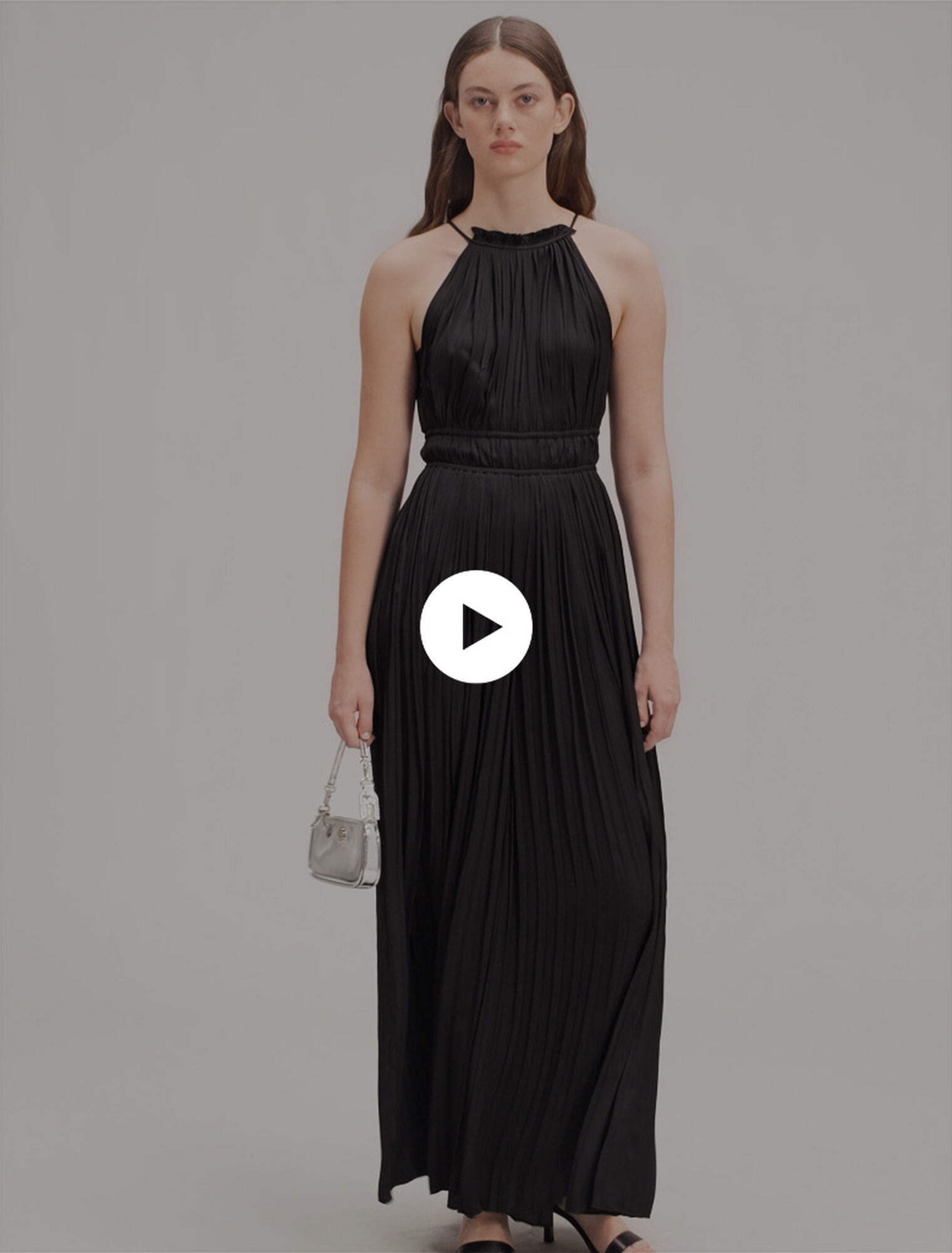Pleated jumpsuit