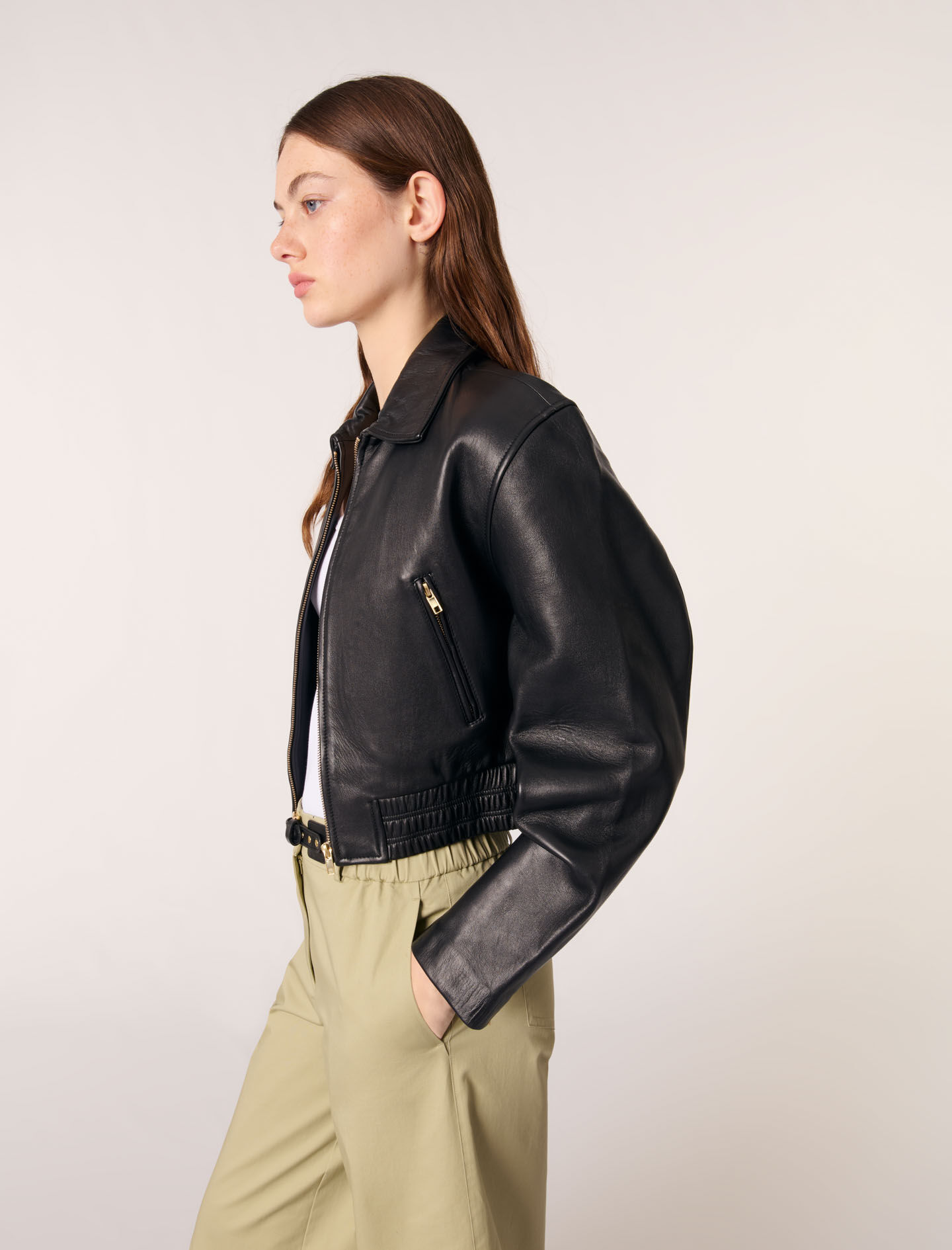 【mell】meltthelady leather like jacket mell】meltthelady leather like jacket melt the lady leather