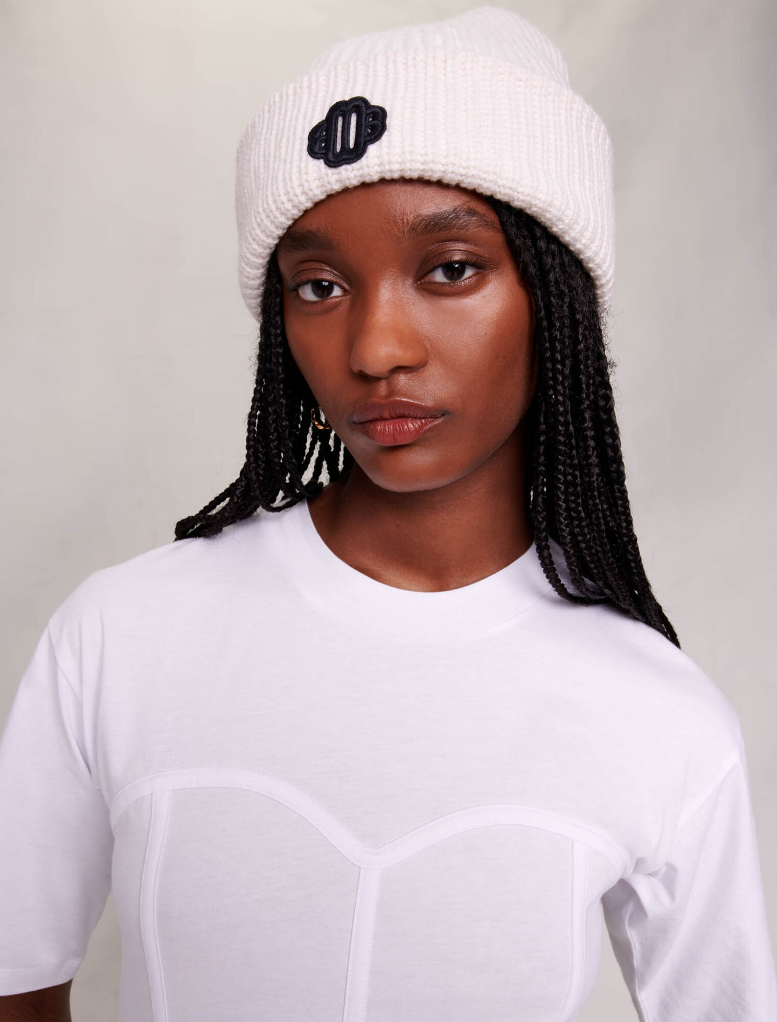 T-shirt 100 % coton à strass
