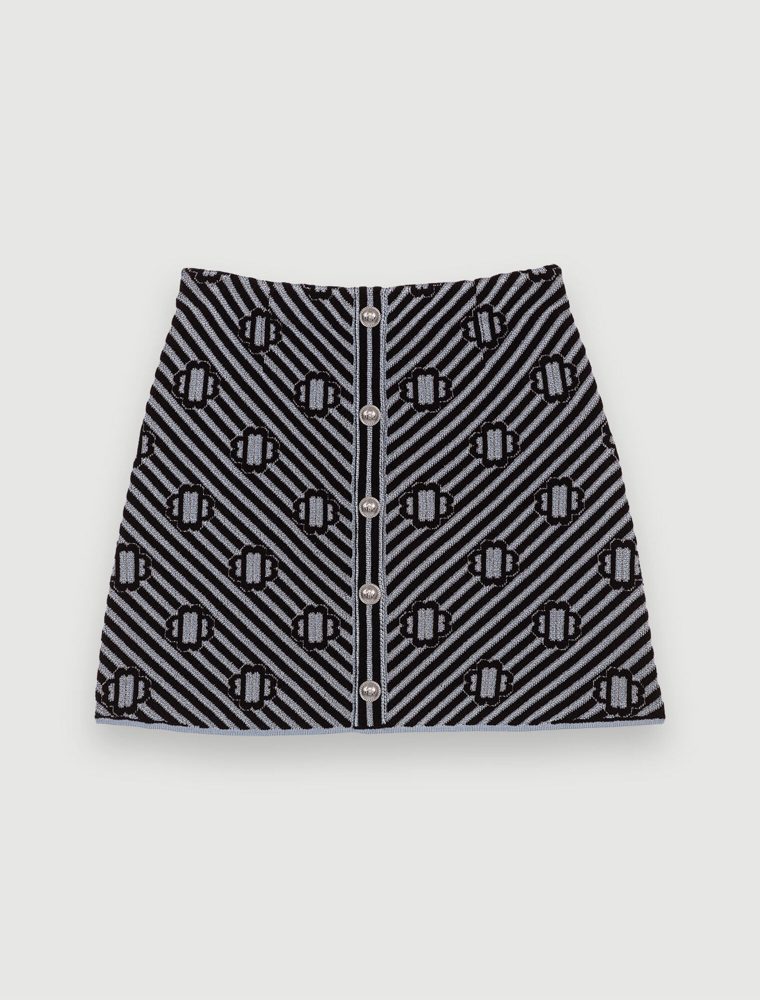 Jupe en jacquard imprimé