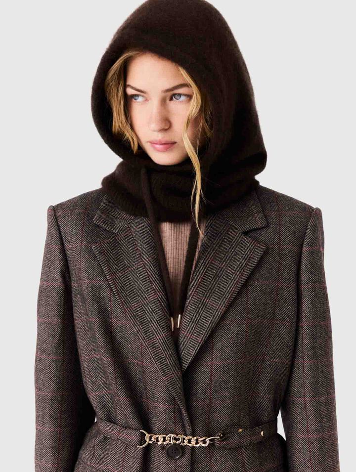 Yak wool balaclava