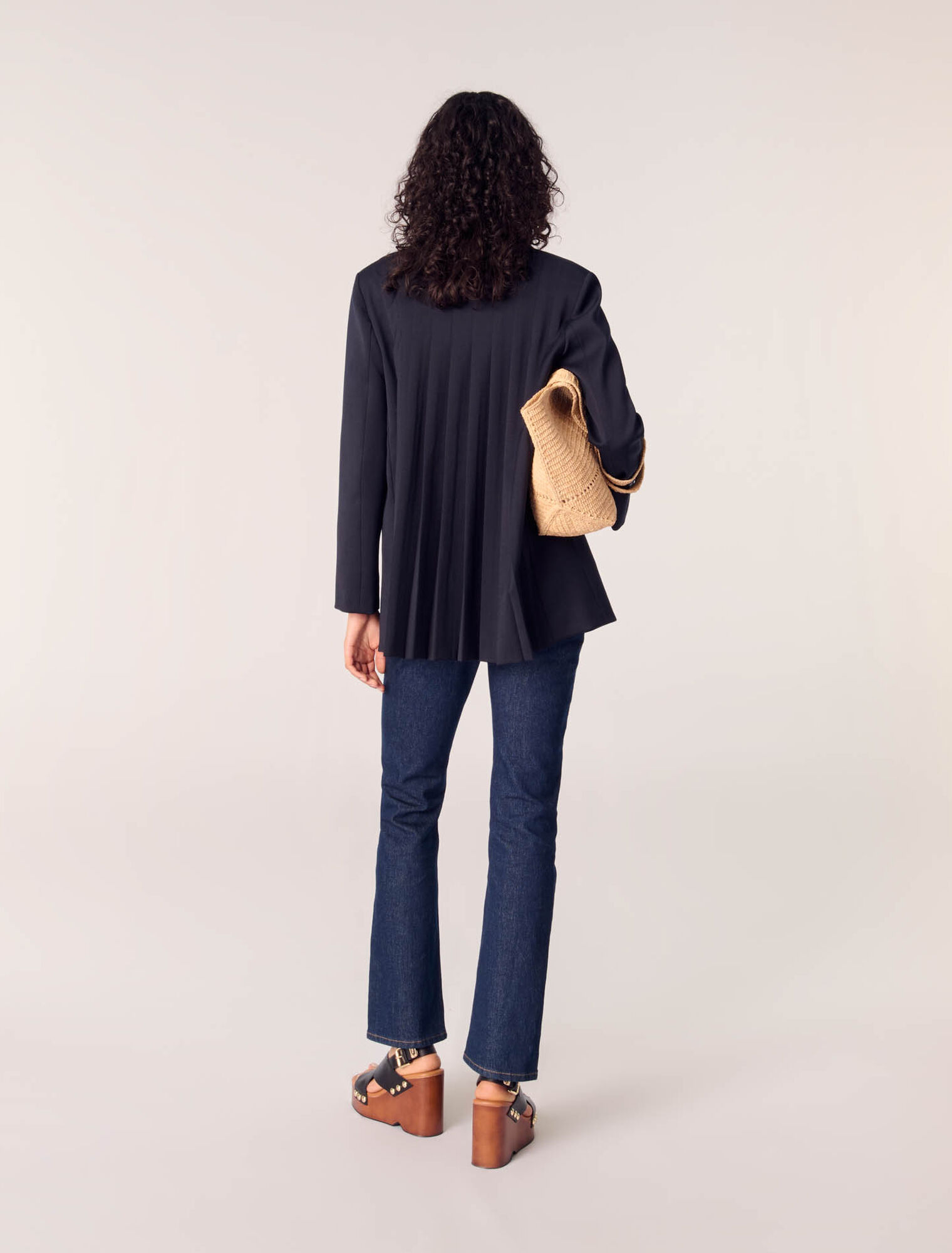Jean denim à poches