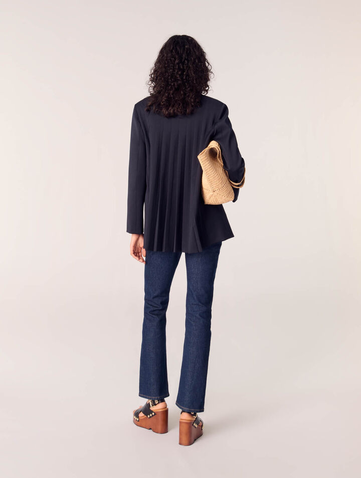 Jean denim à poches
