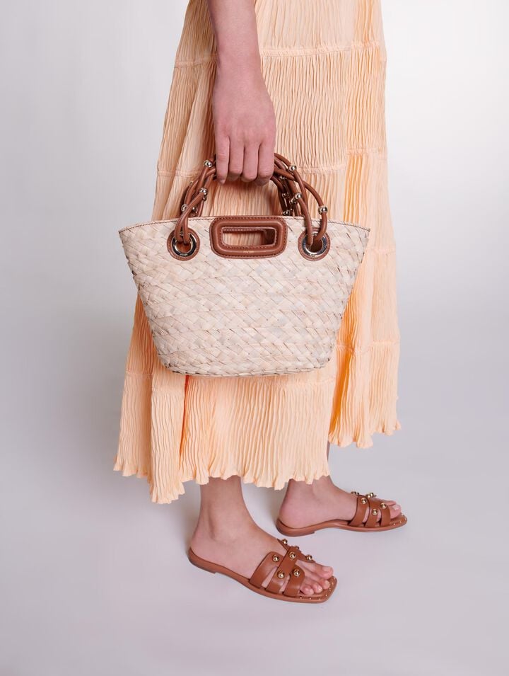 Robe longue plissée