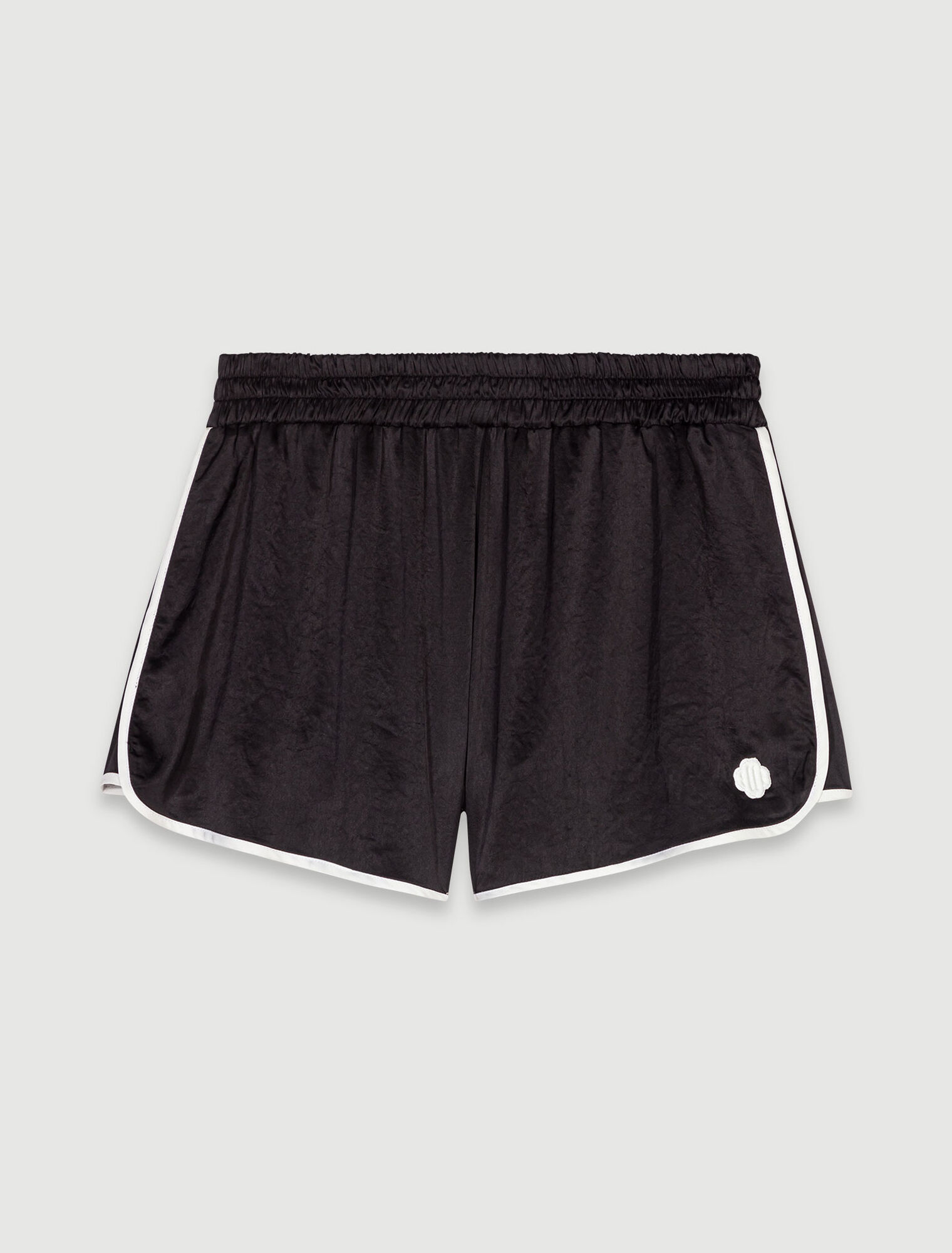 Satin-effect shorts