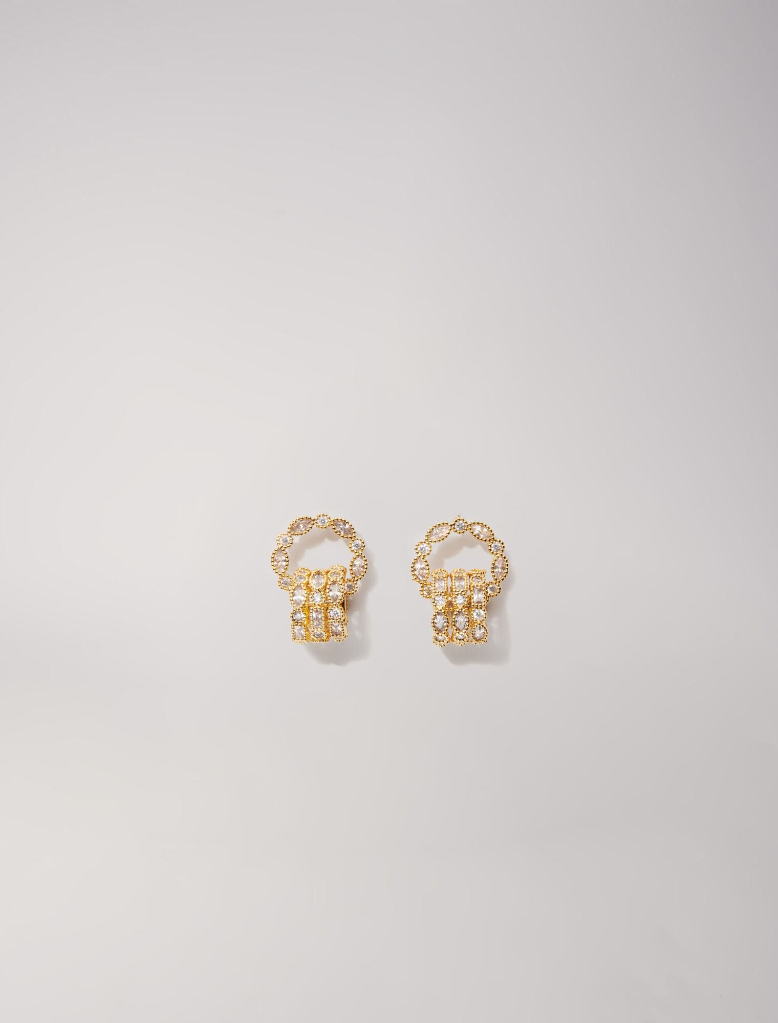 Boucles d'oreilles dorées