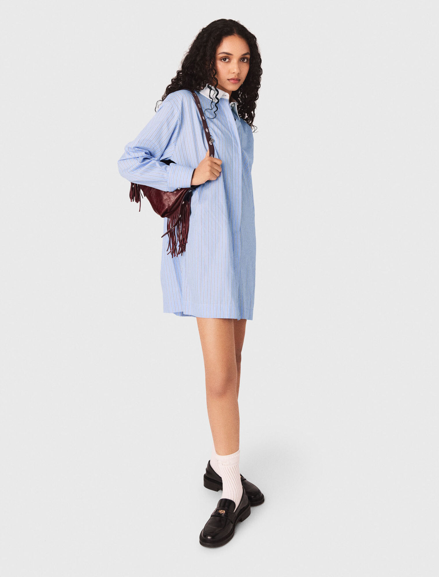 2-in-1 shirt dress
