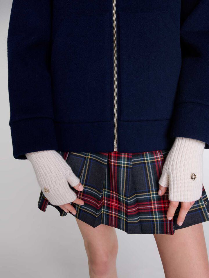 Mitaines en laine et cachemire