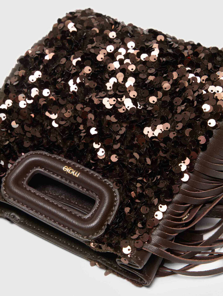 Rhinestone Miss M mini bag