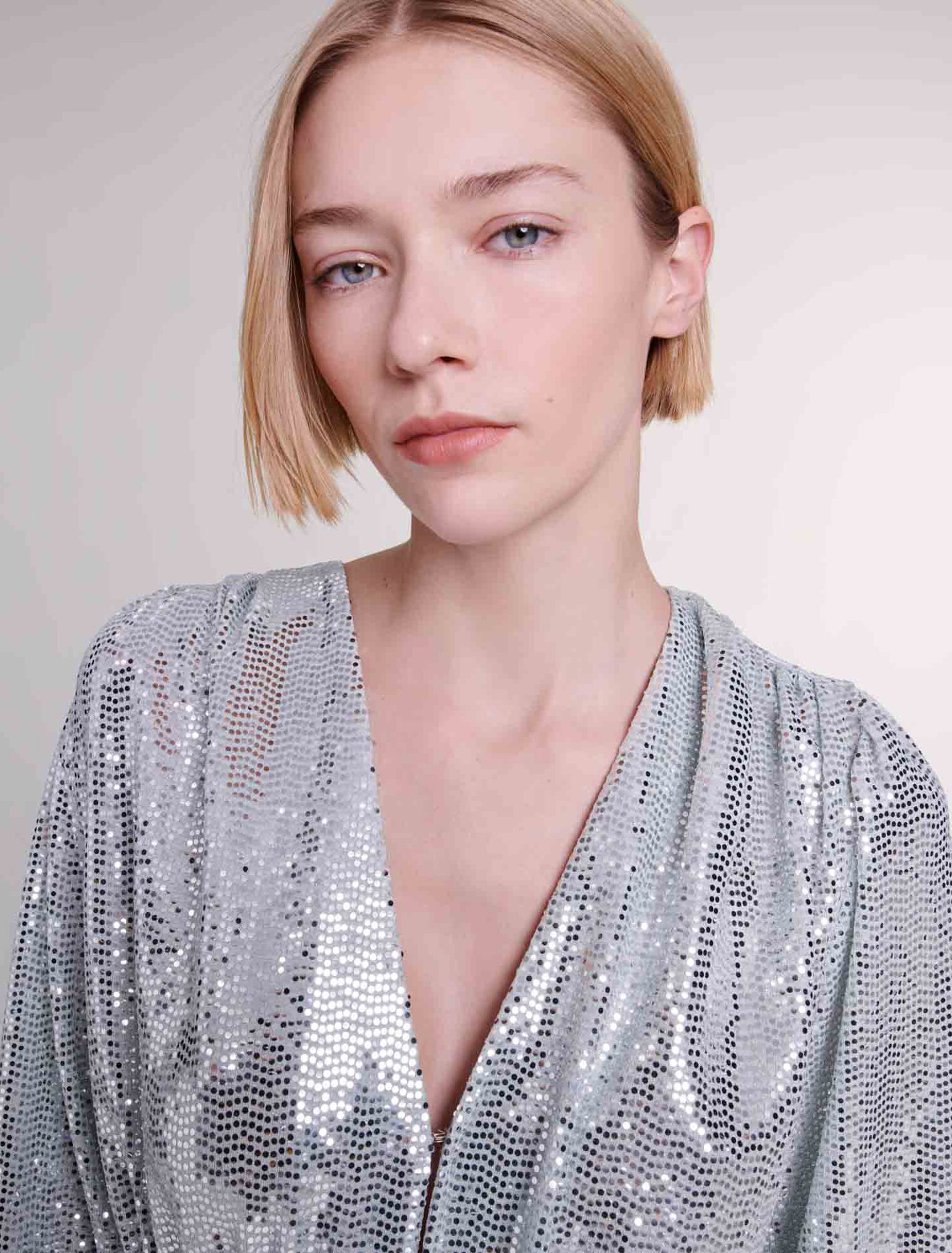 Floaty sequin dress